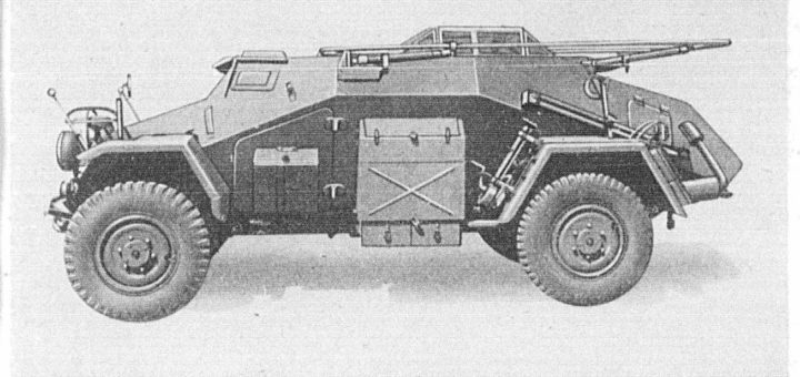 German Light Armored Radio Vehicle